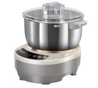 Amasadora vertical, amasadora de acero inoxidable con función de fermentación - Batidora eléctrica con panel de control de tiempo y cámara de fermentación para hornear.