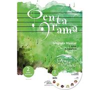 AMAT y CASANOVA - Pentagrama Lenguaje Musical 2º Grado Elemental (Inc.CD) Ed.Castellano (Nueva Edicion