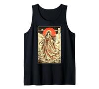 Amaterasu Diosa sintoísta Mitología Japonesa Ukiyo-e Camiseta sin Mangas