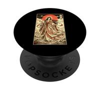 Amaterasu Diosa sintoísta Mitología Japonesa Ukiyo-e PopSockets PopGrip Adhesivo