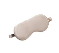 AMateschitz 100 % seda de morera antifaz para dormir de seda monocolor, venda para los ojos con bandas elásticas, parche de seda oscurecimiento de doble cara para viajes, oficina, hogar, rosa #2 20,5