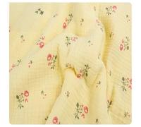 AMateschitz Tela de algodón muselina, tela de costura 100 % algodón, tela de costura, venta por metros, tela para niños, tela de disfraz, tela de doble galón, tela de flores, tela decorativa para