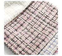 AMateschitz Tela de tweed tela de costura hecha a mano tela de tweed a cuadros por metro tela para colchas a cuadros tejidos para manualidades tela decorativa telas para coser ropa tela cuadrados
