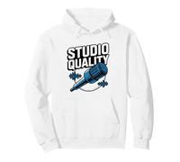 Amateur Podcaster Recording Studio Bedroom Closet Home Hobby Sudadera con Capucha