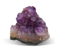 Amatista, Cristales De Amatista, Geoda De Cristal De Cuarzo De Amatista, Deep Purple Piedra De Amatista Súper Drusa, Piedra Curativa Espiritual Para Decoración Del Hogar 5 * 4 * 3cm