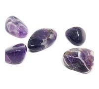 Amatista Piedra Natural con Propiedades Espirituales - Set con 4 piedras naturales pulidas de gran belleza que te ayudarán a eliminar el estrés