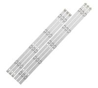 AMAUPCKCA 6/12 Uds Tira de LED for iluminación Trasera for LG 49UJ65_B_27LED 49UJ701V 49UJ65 AB Tipo 17Y 49UJ65_A_27LED(1TV(6pcs))