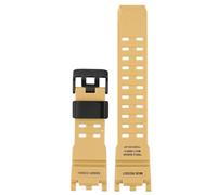 AMAUPCKCA Accesorios de Reloj for Casio G-Shock GWG-2000 GWG-2040 Mudmaster Correa de Repuesto for Hombre Pulsera Deportiva de Resina Resistente al Agua(Beige BK)