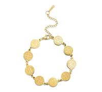 Amaxer Pulsera de San Benito de Nursia para mujer, exorcismo, cruz católica romana, protector religioso de acero inoxidable, talla única, Acero inoxidable, Acero inoxidable.