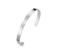 Amaxer Shema Yisrael - Pulsera para mujer, Shema Israel, oración judía, judía, judía, hebreo, cábala, bendición, religiosa, ajustable, pulsera, talla única, Acero inoxidable, Acero inoxidable.