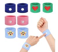 Amaxiu 4 pares de bandas de alivio para el mareo, pulsera para prevenir el mareo el mareo el aire las náuseas el vértigo Essentials acupresión parches para el mareo para niños y adultos(C)