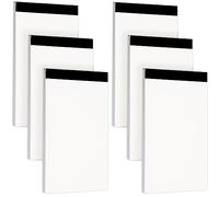 Amaxiu Bloc de notas en blanco, 6 unidades, 7.5 x 12.5 cm, 300 hojas blocs de notas en blanco para planificación diaria, pequeño mini cuadernos de bolsillo repuesto para notas y recordatorios