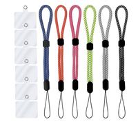 Amaxiu Lot de 6 Correas de muñeca ajustables para teléfono, Correa de teléfono móvil, correa de cámara, correas de teléfono, Correa universal para llaves, billetera, Talla única