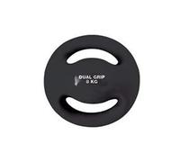 AMAYA SPORT Balón Medicinal Dual Grip con Asas para Entrenamiento Funcional, Ejercicio Fitness de Levantamiento de Peso, Doble Agarre Cómodo, Ejercicio Balón Medicinal Gimnasio (8 kg), 1 Unidad