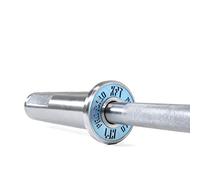 AMAYA SPORT Barra Olímpica Profesional 10 kg, Barra de Pesas Olímpica de Acero, Sujeción Segura, Antideslizante, Estable y Cómoda, Mango de alta Resistencia