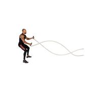 AMAYA SPORT Cuerda Funcional Ligera. 26 mm. x 10 m, Cuerda para Entrenamiento Fitness con Agarres, Musculación, Entrenamiento Funcional en Exterior o Interior en Gimnasio o Casa, Soporta Humedad y Abrasión