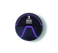 AMAYA SPORT Wall Ball Pro Grade, Slam Ball de Caucho Antideslizante, Wall Ball de Agarre Cómodo y Bote moderado para Entrenamiento Fitness (3 kg)