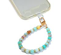 AMAYO - Mobile Phone Chain Universal, Mobile Phone Pendant, Mobile Phone Beads Lanyard, Hand Strap, Mobile Phone Strap, Wristband, Mobile Phone Strap, Compatible with Any Mobile Phone, Smartphone and