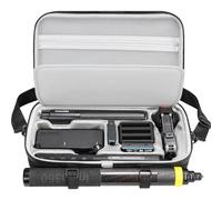 AMAZEAR Funda de Transporte para Insta360 X5/x4,Accesorios Premium para Insta360 X5,Bolsa de Hombro Impermeable Portátil para Insta360 X4 con X3 y One X2,Compatible con Extensión de Selfie Stick de 3m