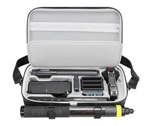 AMAZEAR Funda de Transporte para Insta360 X5/x4,Accesorios Premium para Insta360 X5,Bolsa de Hombro Impermeable Portátil para Insta360 X4 con X3 y One X2,Compatible con Extensión de Selfie Stick de 3m