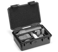 AMAZEAR Funda rígida impermeable para accesorios Insta360 Go Ultra, Insta 360 Go-Ultra Hard Shell Funda protectora para almacenamiento, viajes, fácil transporte, diseño compacto, color negro