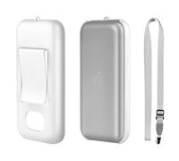AMAZEAR Soporte de batería compatible con Apple Vision Pro, accesorios portátiles, funda de batería para Vision Pro con clip para cinturón y correa cruzada, funda protectora para auriculares Apple VR