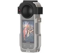 AMAZEAR Tapa de lente de silicona para jaula de metal AMAZEAR Insta360 X5, paquete de 2