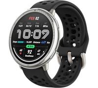 Amazfit Active 2 R Smartwatch 1,32" 2,000nits Mapas Offline Plata Correa Negra