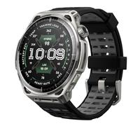 Amazfit Balance 3 Reloj Inteligente GPS 48mm, Pantalla AMOLED 1,5" Cristal Zafiro, NFC, batería de 21 días, Linterna, 64 GB de Almacenamiento, mapas, HYROX, para Android e iPhone, Acero Inoxidable