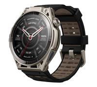 Amazfit Balance Ultra Bluetooth GPS NFC 44mm Titanio Correa Negra Talla única Resistente al agua 10 ATM SpO2 Pulsómetro