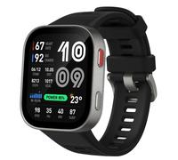 Amazfit Bip Max GPS Bluetooth 2,07" Plata Correa Negra S/M Pulsómetro Monitor Sueño