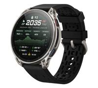 Amazfit Cheetah 2 Ultra Bluetooth GPS NFC 44mm Titanio Correa Negra Talla Única 5ATM SpO2 Pulsómetro