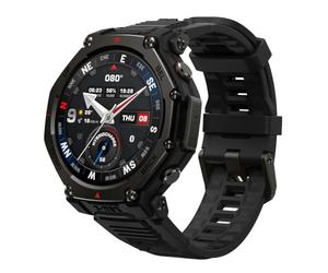 Amazfit T-Rex 3 Pro Reloj Inteligente Deportivo para Hombre, Pantalla AMOLED de Zafiro, Bisel de Titanio, GPS de Banda Dual, Mapas Sin Conexión, Linterna Incorporada, para Android iPhone