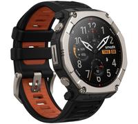 Amazfit T-Rex Ultra 2 Reloj Inteligente Outdoor, GPS Doble Banda, Caja Titanio 51 mm, Pantalla AMOLED 1,5" Cristal de Zafiro, Linterna, 30 Días Autonomía, Mapas Offline, Resistente al Agua 10 ATM