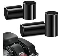 Amazicha Kit de Cubiertas de Hardware de Acoplamiento Negras compatibles con Harley Davidson Touring Street Glide, Electra Glide, Road Glide, Road King 2009 y posteriores