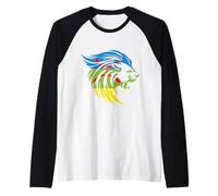 AMAZIGH Símbolo Berbere - Z IMAZIGHEN JOYERÍA Kabyle Camiseta Manga Raglan