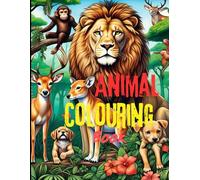 "Amazing Animal Coloring Adventure: 20 Fun & Adorable Creatures to Color!: Unleash Creativity with 20 Stunning Animal Designs - Perfect for Kids & Adults!