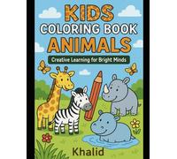Amazing Animal Coloring Book for Kids: Fun Animal Pictures to Color for Ages 3-6