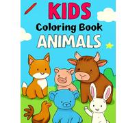 Amazing Animal Coloring Book for Kids: Fun Wildlife Adventures for Children Ages 4-12