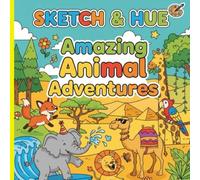 Amazing Animal Scenes Coloring Book for Kids: Fun and Detailed Wildlife Illustrations to Color - Foxes, Bears, Ocean Animals & More
