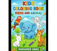 Amazing Animals and Birds Coloring Book