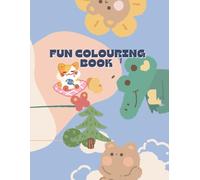 Amazing Animals Coloring Book for Kids: 20+ Cute Wildlife & Nature Illustrations - Lions, Elephants, Peacocks, Turtles & More for Boys and Girls Ages 3-12