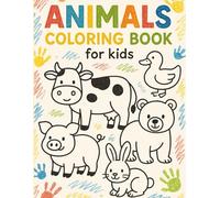Amazing Animals Coloring Book for Kids: Fun Animal Illustrations to Color and Enjoy for Children Ages 3-8
