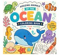 Amazing Animals of the Ocean Coloring Book