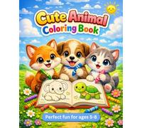 Amazing Animals of the World Coloring Book for Kids Ages 5-8 - A Fun and Educational: This animal coloring book combines fun and learning with cute ... animal facts made just for kids ages 5-8.