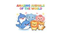 Amazing Animals of the World: Fun & Easy Coloring Book with 50 Incredible Animals | Bold & Easy Designs | Single-Sided Pages for Kids, Teens & Adults