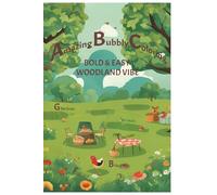 Amazing Bubbly Coloring Bold&Easy Woodland Vibe: Coloring Book for Toddlers and Preschool Kids