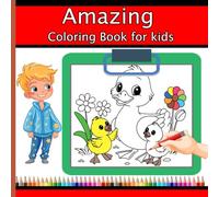 Amazing Coloring Book for kids .: 50 Beautiful and Fun Designs page included animal, sea animal, farm animal and more..! Perfect for Kids, Teens