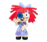 Amazing Digital Circus Figura de Vinilo Ragatha con Licencia Oficial, Figura Coleccionable de Calidad de 4 Pulgadas/4 Pulgadas con Pelo Hinchable y Tarjeta de coleccionista, 7 Figuras de Vinilo para