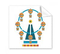 Amazing divertido parque Ferris rueda ilustración gafas paño de limpieza limpiador de la pantalla del teléfono 5 piezas de regalo
